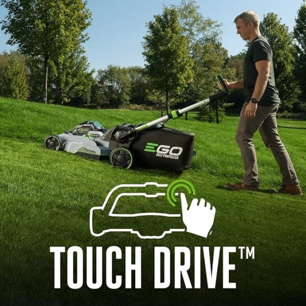 EGO Power+ LM2135SP 56-Volt 21-Inch Select Cut Self-Propelled Cordless Lawn Mower with Touch Drive Technology, 7.5Ah Battery, Rapid Charger Included Plus Extra BA2800T 5.0Ah Battery - Image 6