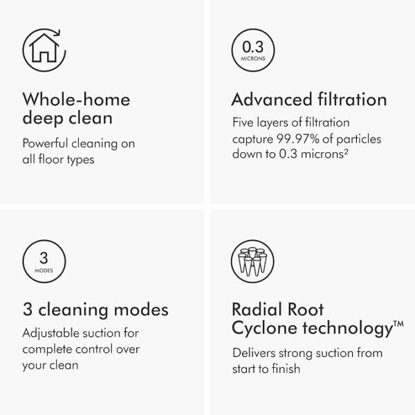 Dyson Ball Animal 3 Upright Vacuum Cleaner (Nickel) - Image 2