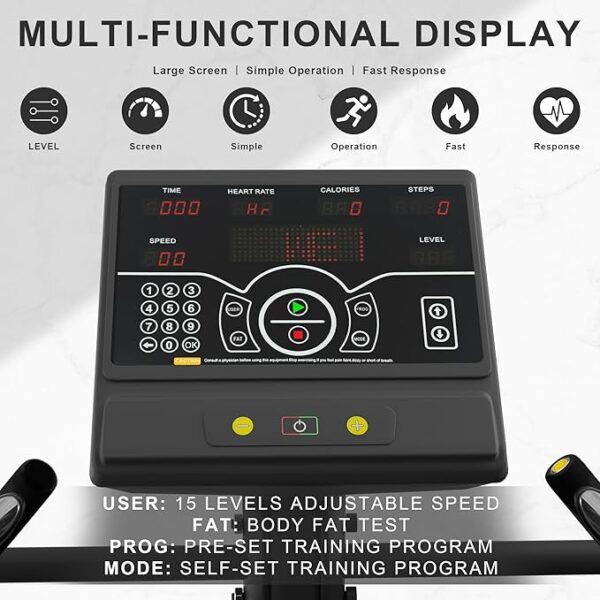 Stair Stepper Machine, Continuous Climbing Stair Machine, Commercial Grade Stair Stepping Machine for Cardio and Lower Body Workouts - Image 2