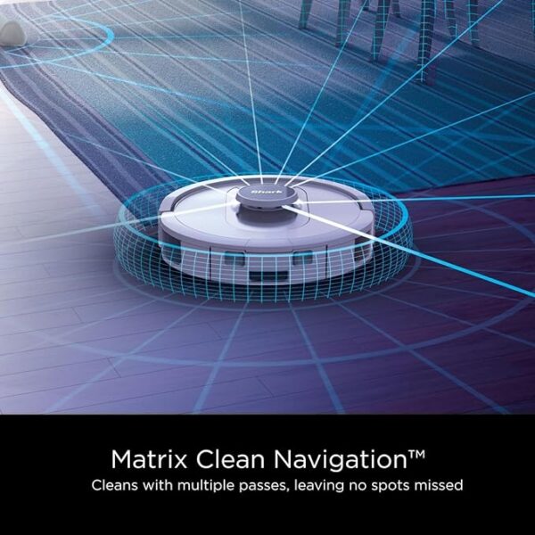Shark AI Ultra Voice Control Robot Vacuum with Matrix Clean Navigation, Home Mapping, 60-Day Capacity, XL Self-Empty Base for Homes with Pets, Carpet & Hard Floors - Image 6