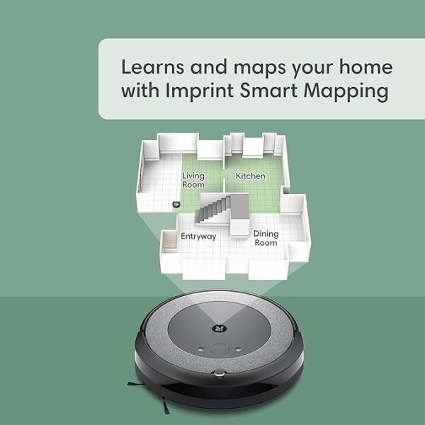 iRobot Roomba Combo i5 Robot Vacuum & Mop - Clean by Room with Smart Mapping, Works with Alexa, Personalized Cleaning Powered OS, Ideal for Pet Hair, Carpet and Hard Floors - Image 2