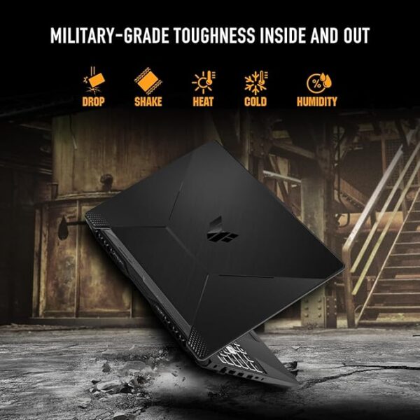 ASUS TUF Gaming A15 Gaming Laptop, 15.6” FHD 144Hz Display, NVIDIA® GeForce RTX™ 2050, AMD Ryzen™ 5 7535HS, 8GB DDR5, 512GB PCIe® Gen4 NVMe™ SSD, Wi-Fi 6, Windows 11, FA506NF-ES51 - Image 3