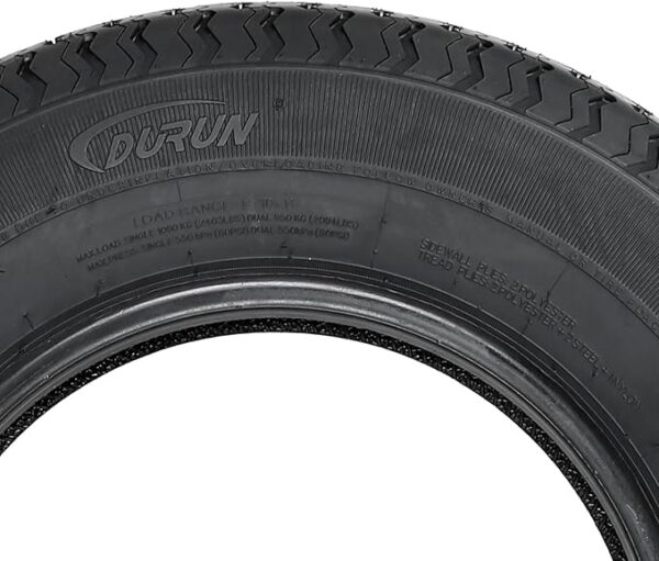 Set of 4 Heavy Duty Trailer Tires ST205/75R15 205 75 15 10-Ply Load Range E, 205 75R15 ST 205/75/15, 111/106N - Image 5