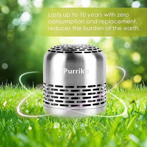 Refrigerator Deodorizer,Lasts for 10 Years,Refrigerator Odor Eliminator,Fridge Deodorizer,More Effective Than Baking Soda Bamboo Air Purifying Bags - Image 5