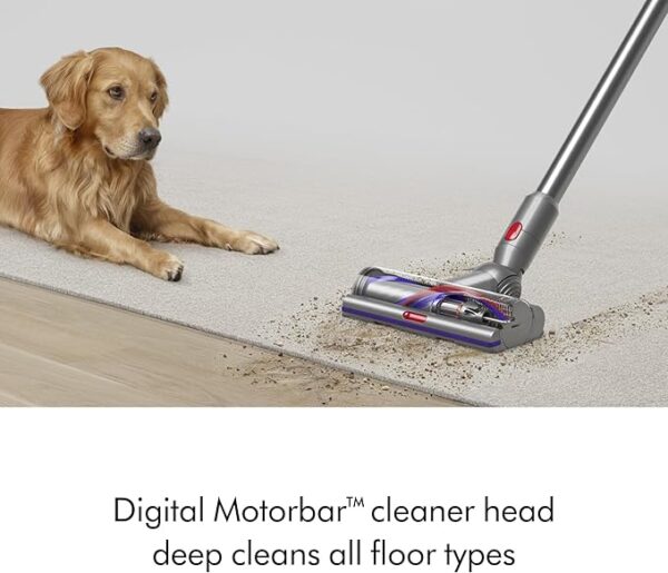 Dyson V15 Detect Plus Cordless Vacuum, Yellow/Nickel - Image 4