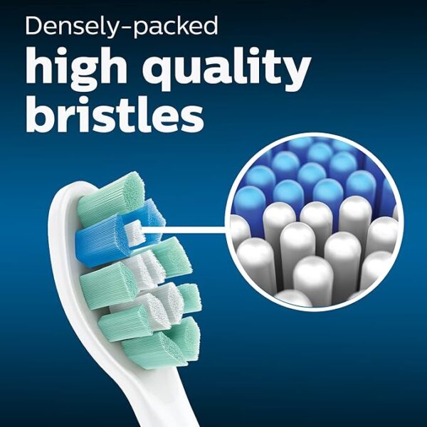 Philips Sonicare Optimal Plaque Control Replacement Toothbrush Heads, HX9024/65, BrushSync™ Technology, White 4-pk - Image 5
