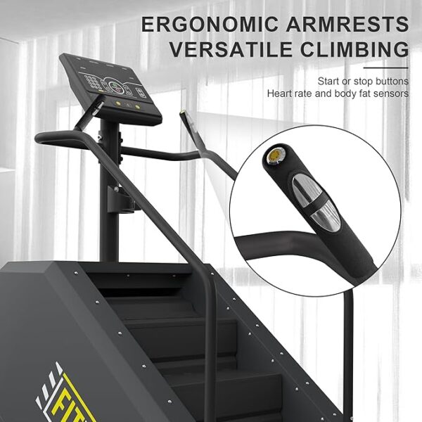 Stair Stepper Machine, Continuous Climbing Stair Machine, Commercial Grade Stair Stepping Machine for Cardio and Lower Body Workouts - Image 3