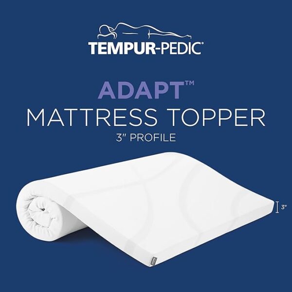 Tempur-Pedic TEMPUR Supreme Topper, Twin XL, Brown - Image 2