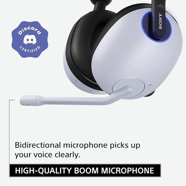Sony INZONE H9 Gaming Headset, Wireless Noise Canceling Bluetooth Headset with Microphone, 360 Spatial Sound, for PC and PS5 (WH-G900N), Black - Image 3