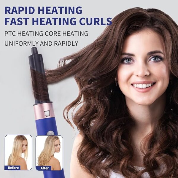 Professional 5 in 1 Curling Wand, for Short & Long Hair, Hair Curling Tools, Hair Tools for Styling, Travel Hot Rollers, Ceramic Curling Tongs - Image 3
