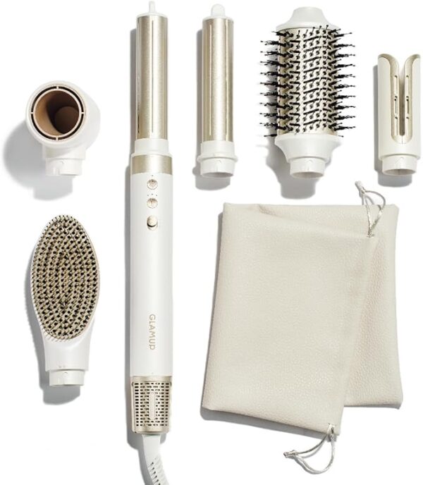 6-in-1 Air Wrap Multi Hair Styler - Advanced High-Speed Dryer & Auto Curler, Tight Grip, Fast Drying, No Heat Damage, Styling System Set