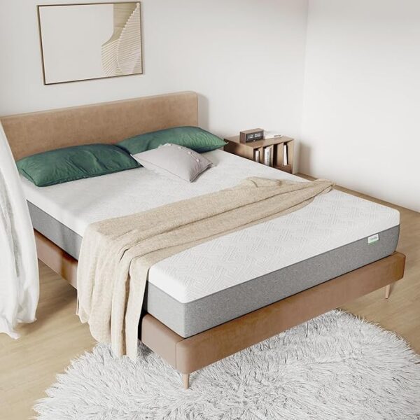 Novilla Queen Size Mattress, 12 Inch Gel Memory Foam Mattress for Cool Night & Pressure Relief, Medium Plush Feel with Motion Isolating, Bliss - Image 6