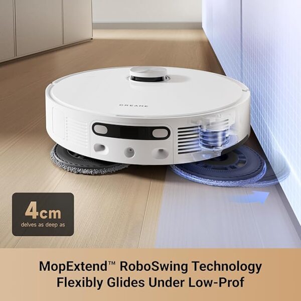 DREAME L10s Ultra Gen 2 Robot Vacuum and Mop, 10,000Pa Suction, MopExtend Technology, All-in-One Base Station, Pet-Friendly, Versatile Carpet Cleaning, DuoScrub Mopping System, Smart Pathfinder Tech - Image 2
