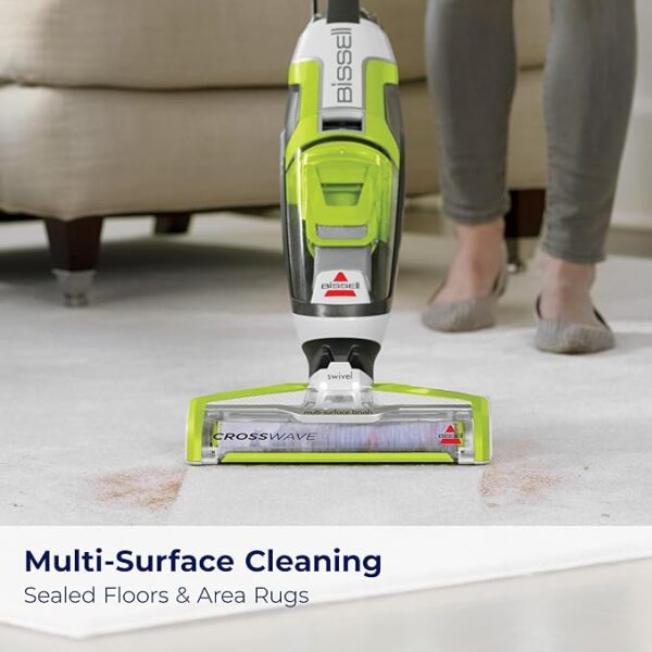 Bissell Crosswave Turbo Vacuum Mop All in One Wet and Dry Vac Combo Hard Floor & Area Rug Cleaner, 3888A - Image 5