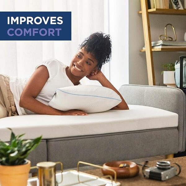 Tempur-Pedic TEMPUR Supreme Topper, Twin XL, Brown - Image 6