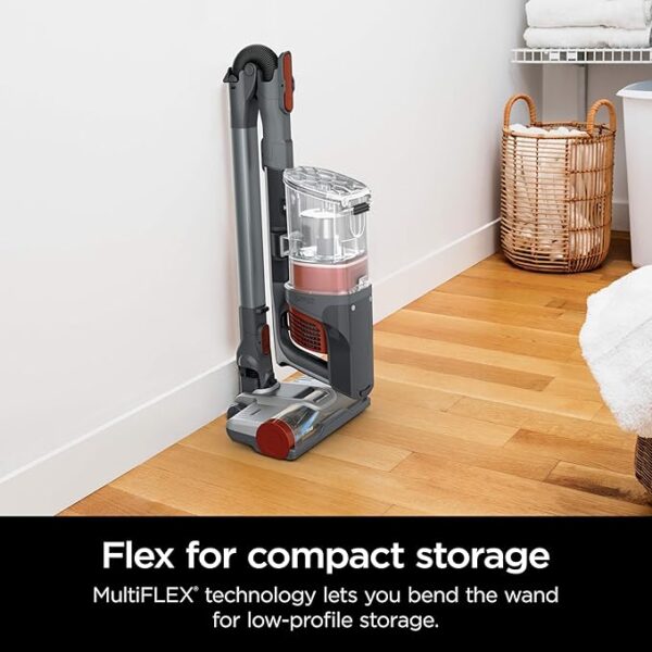 Shark Pet Pro Cordless Stick Vacuum with MultiFLEX, HEPA Filter, Lightweight, Powerful Suction, 40min Runtime, Removable Hand Vacuum, Includes Crevice Tool & Dusting Brush, UZ351H - Image 3