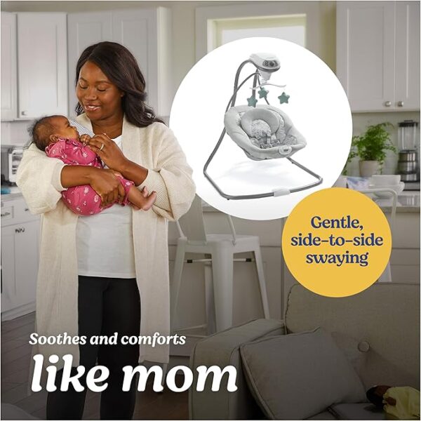 Graco Simple Sway Swing, Ivy - Image 6
