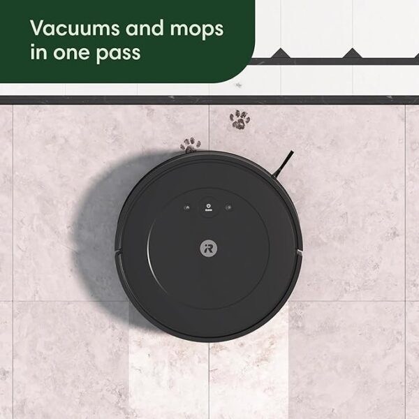iRobot Roomba Robot Vacuum and Mop Combo (Y0140) - Vacuums and mops, Easy to use, Power-Lifting Suction, Multi-Surface Cleaning, Smart Navigation Cleans in Neat Rows, Self-Charging, Works with Alexa - Image 2