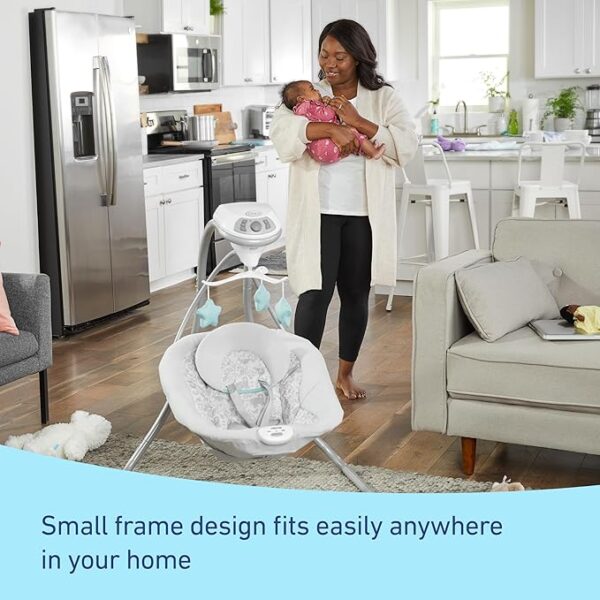 Graco Simple Sway Swing, Ivy - Image 4
