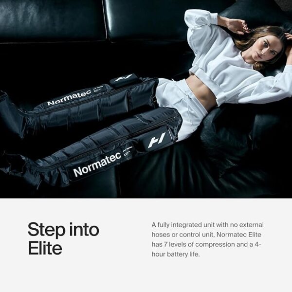 Hyperice Normatec Elite - Standard Size - Cordless Recovery System with Patented Dynamic Compression Massage Technology - Image 3