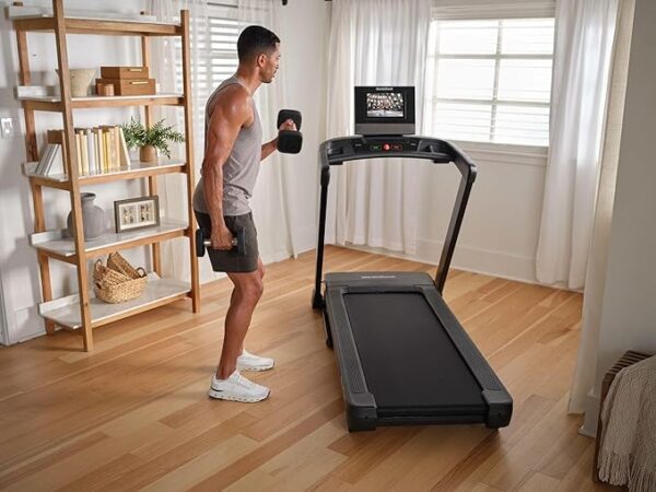 NordicTrack T Series: Perfect Treadmills for Home Use, Walking or Running Treadmill with Incline, Bluetooth Enabled, 300 lbs User Capacity - Image 2