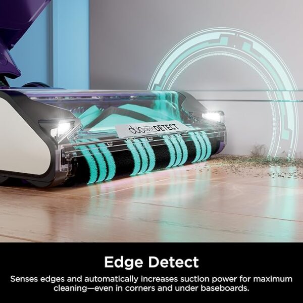 Shark POWERDETECT Upright Vacuum Cleaner with HEPA Filter, Heavy Duty Vacuum with Powerful Suction for Pet Hair Pickup, DuoClean Technology, Powered Lift-Away, Ideal for Carpets & Hardfloors, AZ4002 - Image 5