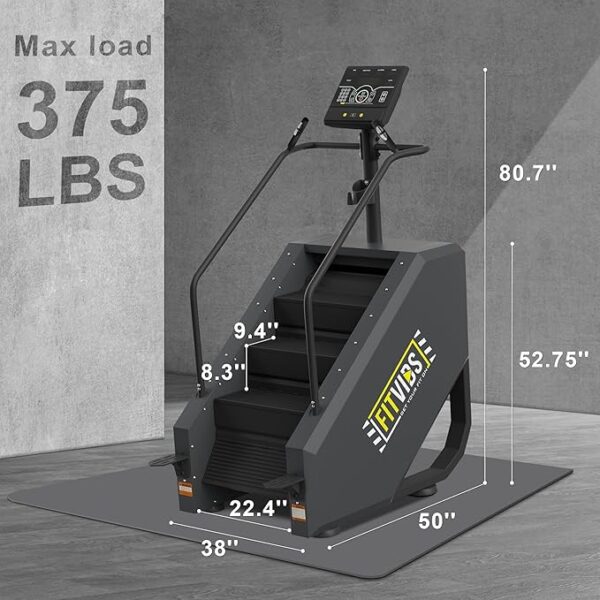 Stair Stepper Machine, Continuous Climbing Stair Machine, Commercial Grade Stair Stepping Machine for Cardio and Lower Body Workouts - Image 5
