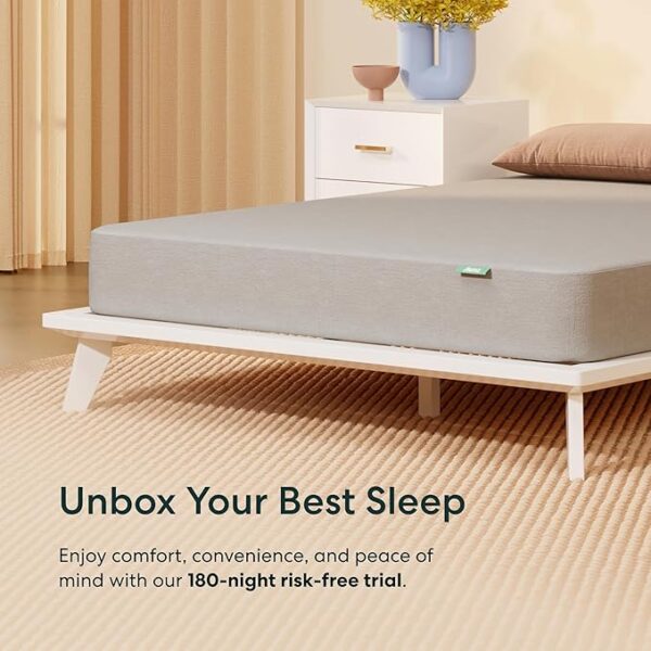 Siena 8” Twin Mattress - Gel Memory Foam - Medium Firm - 180 Night Trial - Premium Pressure-Relieving Layers - 10 Year Manufacturer Warranty - CertiPUR-US® Certified - Image 2