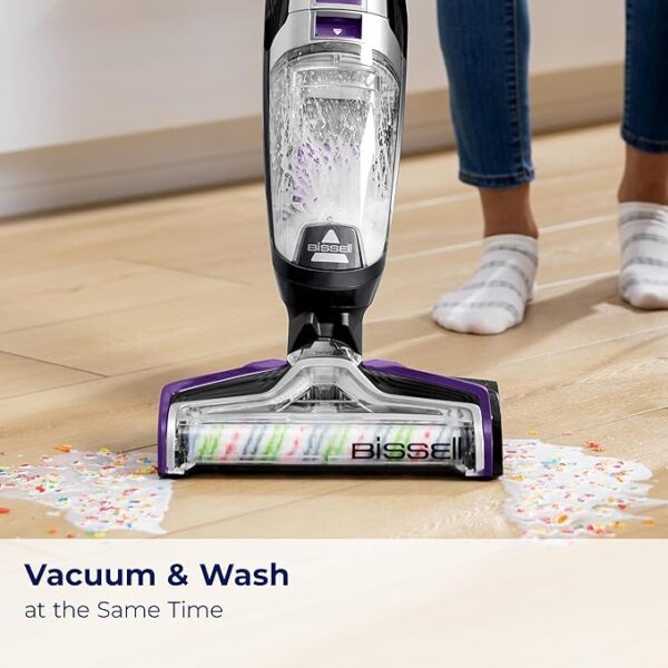 BISSELL Crosswave Pet Pro All in One Wet Dry Vacuum Cleaner and Mop for Hard Floors and Area Rugs, Purple, 2306A - Image 5