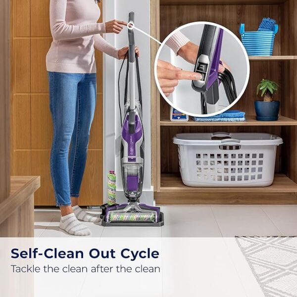 BISSELL Crosswave Pet Pro All in One Wet Dry Vacuum Cleaner and Mop for Hard Floors and Area Rugs, Purple, 2306A - Image 2