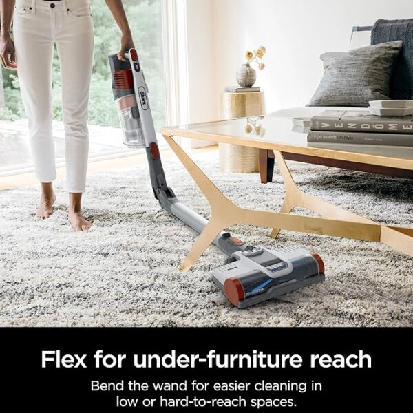 Shark Pet Pro Cordless Stick Vacuum with MultiFLEX, HEPA Filter, Lightweight, Powerful Suction, 40min Runtime, Removable Hand Vacuum, Includes Crevice Tool & Dusting Brush, UZ351H - Image 2