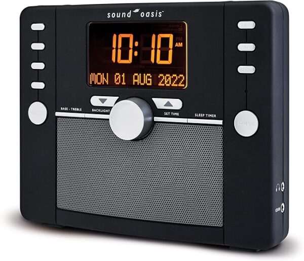 Sound Oasis Deluxe Bluetooth Sleep Tinnitus Sound Machine, World’s Best White Noise Machine for Better Sleep, Tinnitus Management, Clock Radio 288 Sounds - Image 6