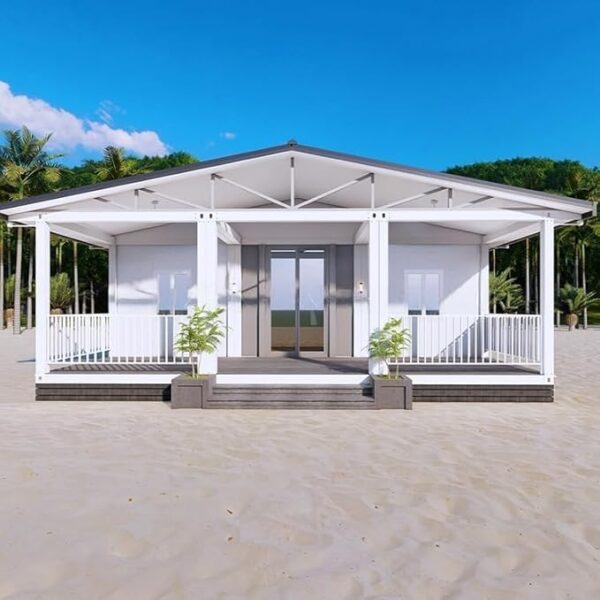 40FT Expandable Mobile Prefab Home with Balcony | 1-3 Bedroom, 1-Bathroom Modular House | Weatherproof Emergency Shelter & Off-Grid Tiny Home | Energy-Efficient ADU for Living, Rental, or Office Use - Image 7