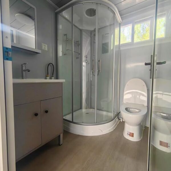 1 Storey Small Prefabricated Tiny House Mini Luxury Modular Modern Design with Bedroom Prefab Home Villa - Image 6