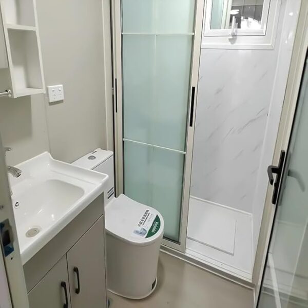 Prefab Tiny House Folding Prefabricated Home Steel Room Mobile Container House 20ft 40ft Prefabricated Tiny Home Modular Foldable Prefab Expandable House with 1-3 Bedrooms, Bathroom, Kitchen - Image 2