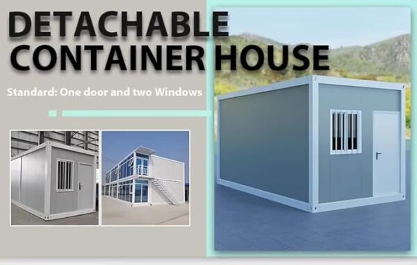 2-Storey Custom Detachable Tiny Home with 1-6 Bedroom, Expandable Container Tiny House for Sale, Prefabricated Modern Modular 2 Story Office Building - Image 7