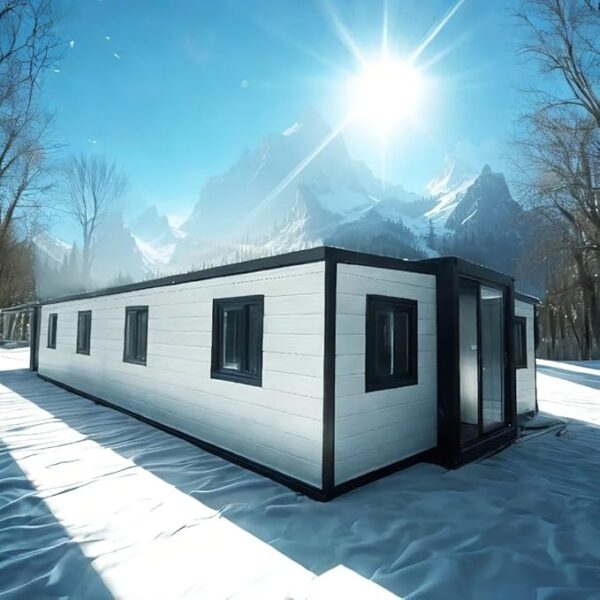 Modern Prefabricated Tiny House, Modular Mobile Foldable Tiny Home, Portable Expandable Prefab House with Full Kitchen & Bathroom, Customizable & Sustainable Living Space,1-3 Bedroom - Image 2