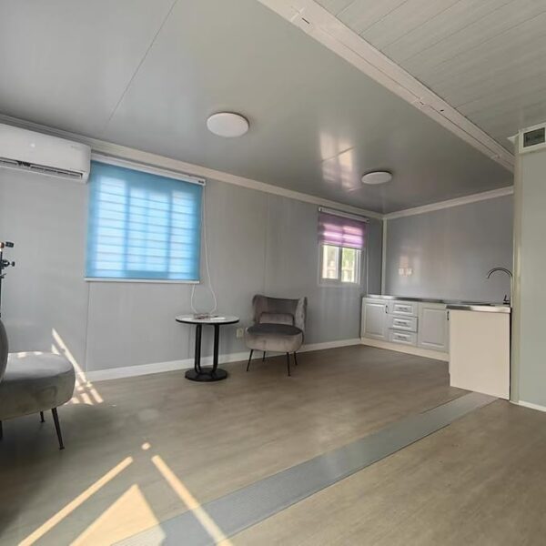 Portable Prefab Tiny Home for Sale, 20ft Modular Homes with 3 Bedrooms, 1 Kitchen & Bathroom, Expandable Container House, Mobile Foldable Home for Adults - Image 7