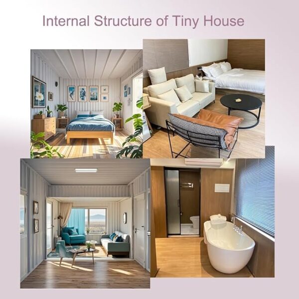 20FT,40FT 2 Storey Flexible Modular House 3 Bed 2 Bath Prefabricated Modern Residence Duplex Vila (40FT) - Image 4