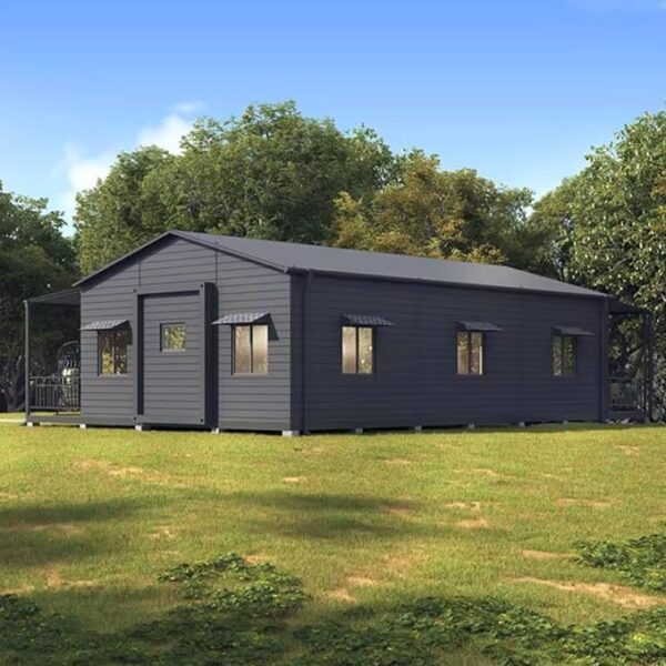 40ft Tiny Homes to Live in for Adults Mobile Prefab House with 3 Bedrooms, 1 Full Equiped Bathroom and Kitchen，Portable Container House Prefabricated Tiny Home for Sale - Image 3