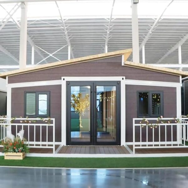 Prefabricated Tiny Homes for Sale, Modular Prefab Steel Expandable Container Granny Flat House with 1 Full Equiped Bathroom and Kitchen,1 2 3 Bedroom Fodable House to Live in for Adults - Image 3
