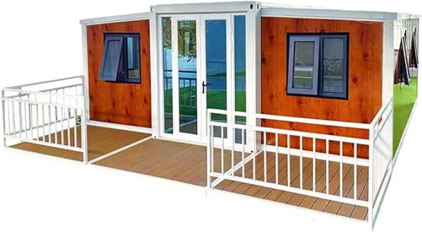Expandable Prefab Tiny Home – Modern, Customizable Container House for Comfortable Living