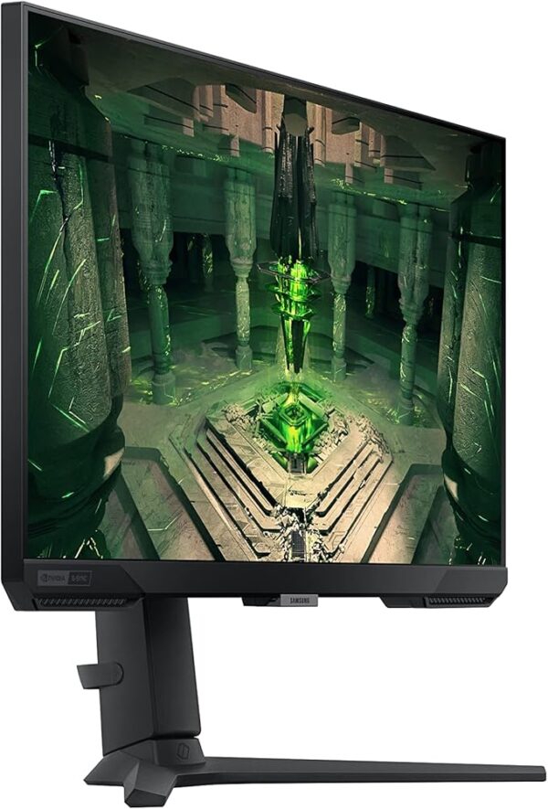 SAMSUNG 25" Odyssey G4 Series FHD Gaming Monitor, IPS, 240Hz, 1ms, G-Sync Compatible, AMD FreeSync Premium, HDR10, Ultrawide Game View, DisplayPort, HDMI, Fully Adjustable Stand, LS25BG402ENXGO - Image 2