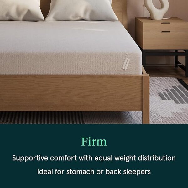 Kin By Tuft & Needle Firm 8" Queen Adaptive Foam Mattress in a Box, Cooling Pressure Relief, Balanced Support, 100 Night Trial, Fiberglass-Free, CertiPUR-US, 10-Year Limited Warranty - Image 6