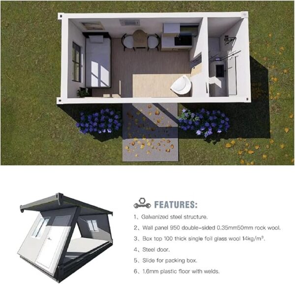 Low-Carbon Prefab Homes: Energy-Efficient Quick Assembly Detachable Container Houses - Image 6