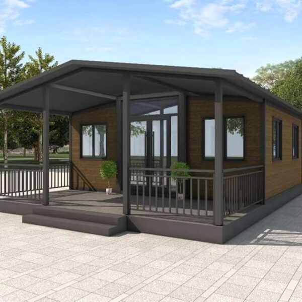 Prefab Tiny Homes for Sale, Extendable Container House Expandable Foldable Modular House with 2 Bedrooms, 1full Equipped Kitchen and Bathroom Tiny Homes to Live in for Adults - Image 5