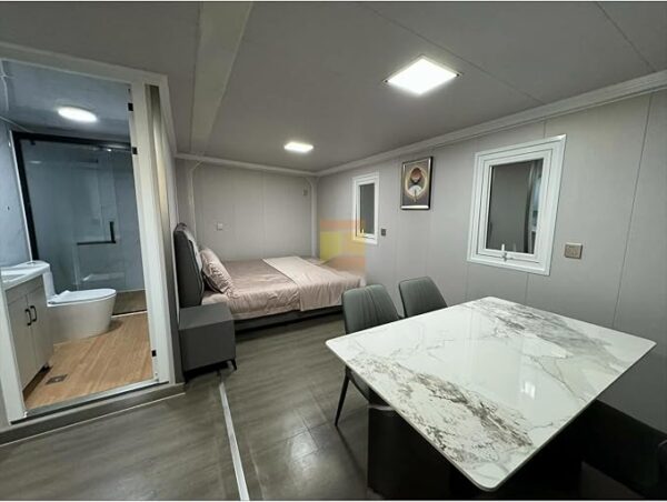 Prefab Tiny Homes for Sale, Extendable Container House Expandable Foldable Modular House with 2 Bedrooms, 1full Equipped Kitchen and Bathroom Tiny Homes to Live in for Adults - Image 3