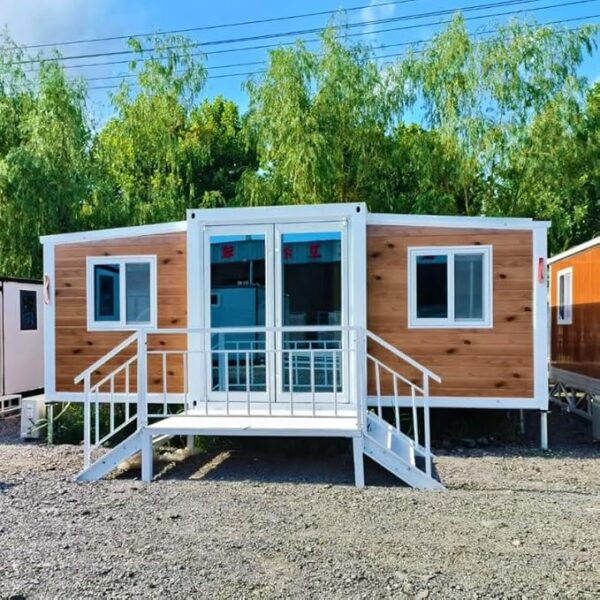 1 Storey Small Prefabricated Tiny House Mini Luxury Modular Modern Design with Bedroom Prefab Home Villa