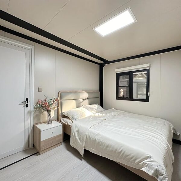 Tiny Homes to Live in for Adults, 20Ft&40Ft Tiny Home for Sale Prefab House Customizable with 2 Bedrooms, 1 Fully Equipped Bathroom and Kitchen, 1 Living Room, Mobile House - Image 5
