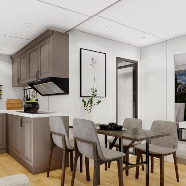 Tiny Homes for Sale Prefab, Modern Design Tiny Houses to Live in for Adults with 3 Bedroom Tiny House 1 Kitchen Modular Home, Prefab 3 Bedroom Tiny House - Image 6